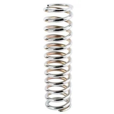 QA1 Chrome 1-7/8 x 10 CoilOver Racing Spring 95 lb Rate, Coilover