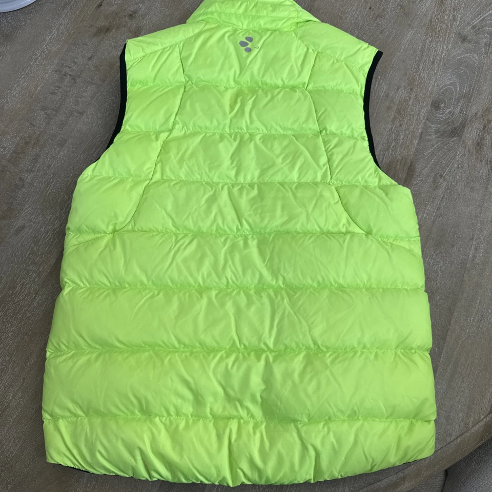 Ralph Lauren RLX Neon Green/Yellow Puffer Vest Performance Athletic Outerwear - Image 2 of 4