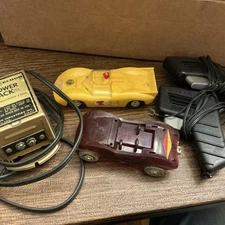 Vintage Eldon Slot Car Parts