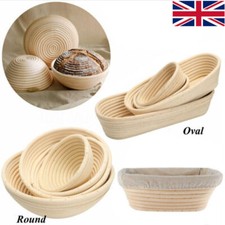 Sourdough Bannetons Bread Proving Proofing Fermentation Basket Baking Mold UK