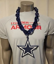 New NFL Dallas Cowboys Fan Chain Necklace Foam FREE Shipping!!