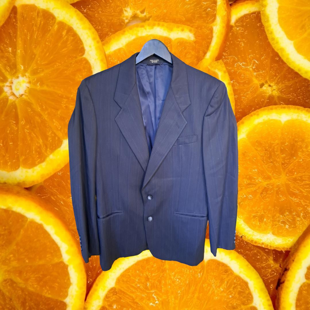 Torriani Blue 2 Button Blazer - image 1