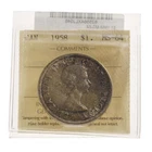 1 Dollar 1958 ICCS MS-64