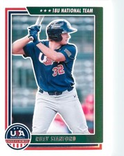 Riley Stanford 2022 Stars & Stripes Card #49 USA Baseball 18U National Team