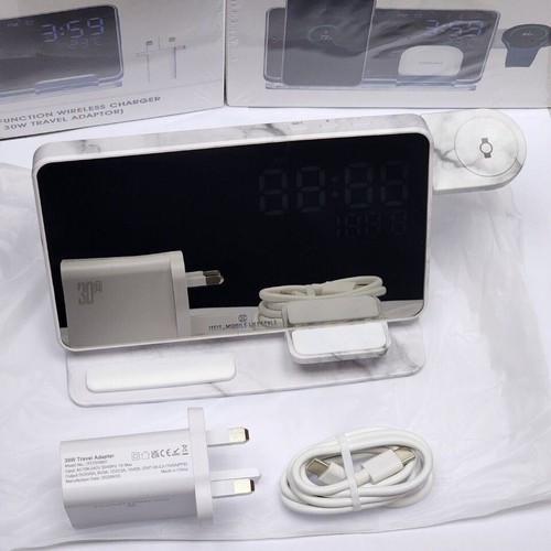 Samsung ITFIT 3 in 1 Wireless Charger with 30W UK Plug Black - ITFITPW06 - Picture 5 of 5