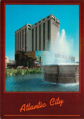 Postcard Sands Hotel Casino, Atlantic City, New Jersey