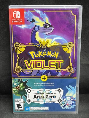 Pokemon Violet + The Hidden Treasures of Area Zero (Nintendo Switch) BRAND NEW