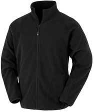 Black - Recycled Microfleece Jacket