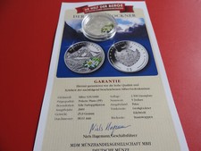 *Nur 2500st.! Palau 5 Dollars 2009 Silber PP /Farbe * Grossglockner (Schub143)