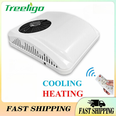 12V Heater&Cool Air Conditioner Rooftop Packing AC Kit For RV Trailer Motorhome