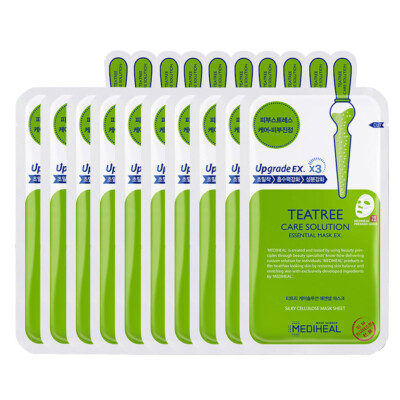 [Mediheal] Teatree Care Solution Essential Mask EX 10 sheets - Ship from Korea