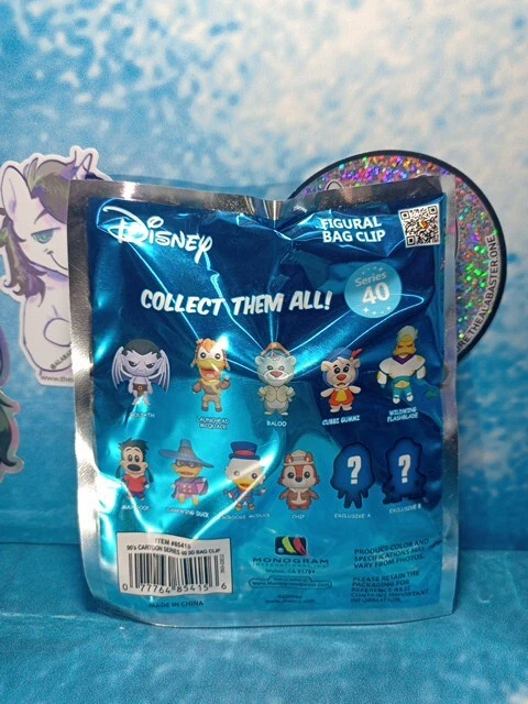 Clip de bolsa 3D figurativo serie Disney 40 (dibujos animados años 90) - bolsa ciega sellada Foto 2 de 2