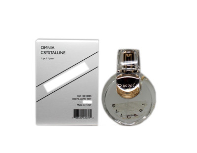 BVLGARI OMNIA CRYSTALLINE EAU DE TOILETTE SPRAY 100 ML/3.4 FL OZ. (T)