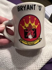 Helantisubron heavy vintage coffee mug Bryant ‘O’ USA made
