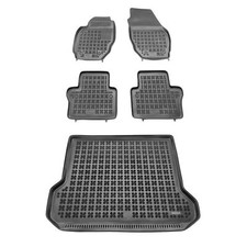 Satz Fußmatten und Matte für Volvo V70 III Kombi 2007-2016 / Volvo XC70 II Kombi