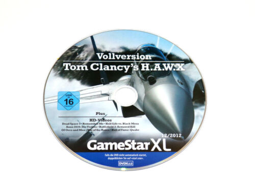 2012 DVD Gamestar Tom Clancy's HAWK Dead Space 3 Remember Me Quake Video etc. - Imagen 1 de 2