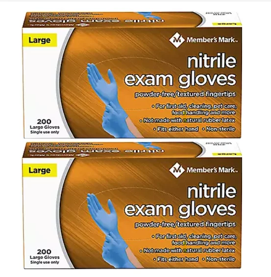Member's mark nitrile exam gloves deals