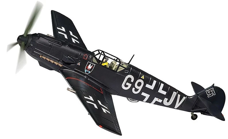 Messerschmitt Bf 109 E-4, Nachtjagdgeschwader 1, Germania 1940, 1:72 Corgi - Immagine 4 di 4