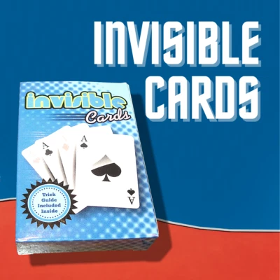 Invisible Blank Deck - Beginner Magician Magic Card Tricks - Image 1 of 2