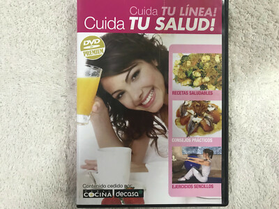 CUIDA TU SALUD DVD CUIDA TU LINEA  RECETAS SALUDABLES CONSEJOS Y EJERCICIOS