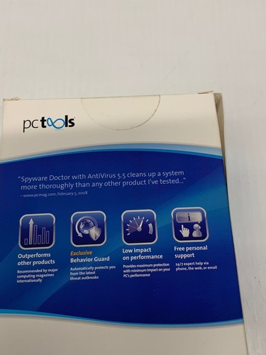 PC Tools Spyware Doctor 2008 Protects Up to 3 Computers FREE SHIPPING - Picture 3 of 9
