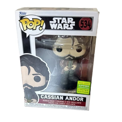 Funko Pop! Vinyl: Star Wars - Cassian Andor - Funko Exclusive #534 w/protector