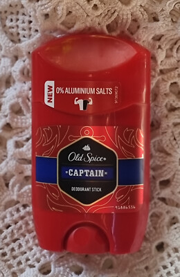 Old Spice Captain Deodorant Stick 50ml - 48H Freshness, ohne Aluminum NEU