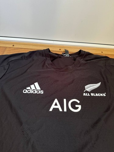 Adidas Men's New Zealand All Blacks Home Rugby Jersey Size 3XL - Picture 2 of 7