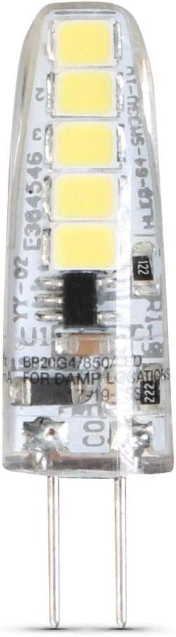 LED G4 (Bi-Pin) Bulb 20W Dimmable Warm White, FEIT BP20G4/830/LED (3-Pack) - Image 3 of 3