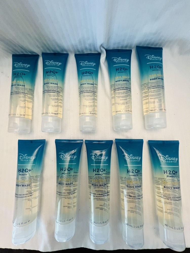 Disney Resorts H2O+ Plus Sea Salt Body Wash Oceanside QTY 10 AUTHENTIC USA H20