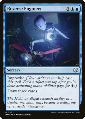 Reverse Engineer MTG March of the Machine Commander Uncommon NM x4 - Magic Card