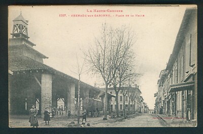 Cpa 31 - GRANADA SUR GARONNE - Place de La Halle - ungeschrieben, um 1905/1910