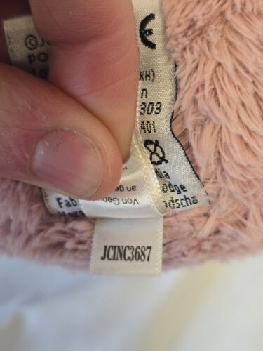 Peluche Jellycat London Medium Peanut Pig 9" rosa raro - Foto 7 di 7