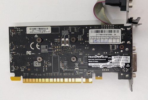 EVGA GeForce GT 730, 01G-P3-3730-KR, 1GB GDDR5, Low Profile, PCI-E x16 - Picture 2 of 4