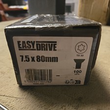 Concrete Screws 7.5 x 80mm (100pk)