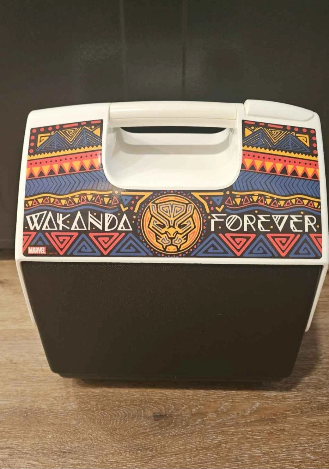Marvel Black Panther Wakanda Forever Igloo Playmate Pal Drink Beer Cooler
