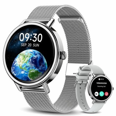 Smart Watch Women Bluetooth Answer/Make Calls Heart Rate Blood Pressure Monitor*