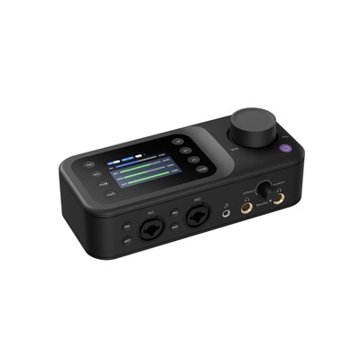 Audio Interface with Pro Preamp, 10 Channels, 48V Phantom Power, Dual XLR/6.3...