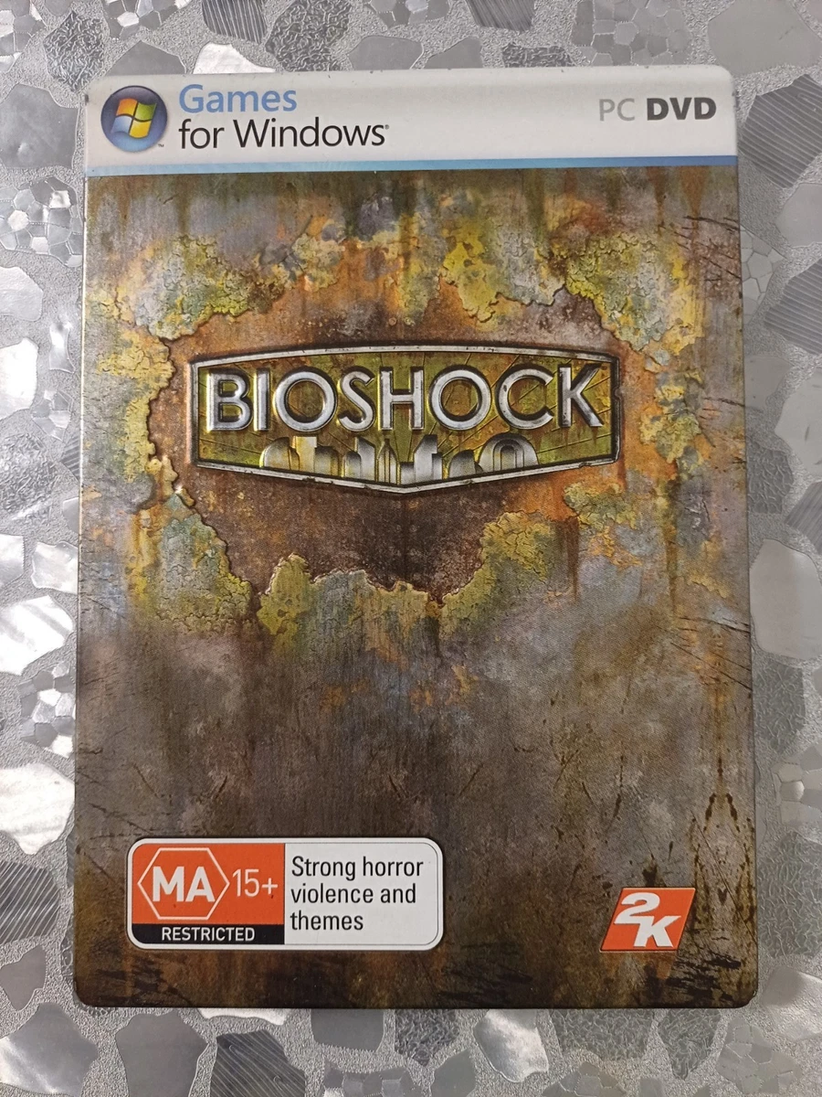 Bioshock PC – Édition Steelbook, Bon état, Jeu Complet