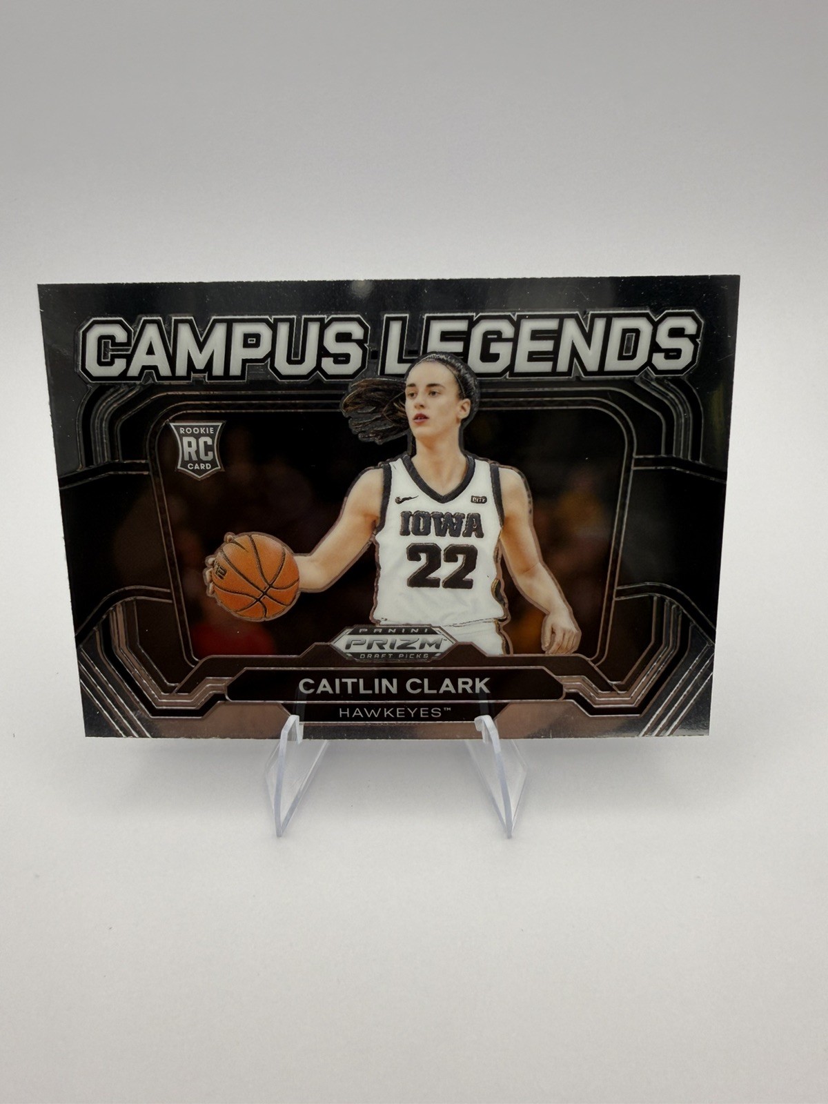 2024 Panini Prizm Draft Picks Campus Legends #5 Caitlin Clark (RC)