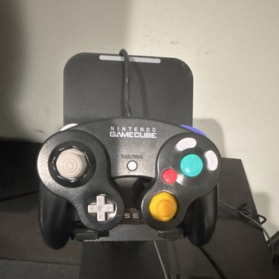 Nintendo GameCube Controller DOL-003 Black - FULLY TESTED AND WORKING