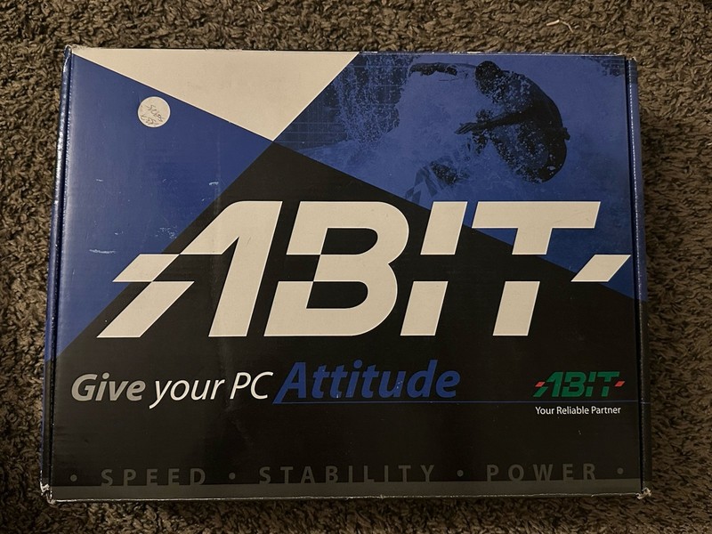 Vintage ABIT Motherboard VH6T Intel CPU Chipset UNTESTED