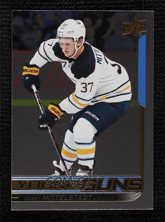2018-19 Upper Deck Young Guns Silver Foil Casey Mittelstadt #453 Rookie RC 3cf