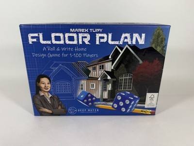 Floor Plan Board Game Deep Water Games 2020