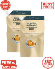 by Amazon Almond & Orange Shower Gel Refill, 2 x 1000ml 3.63 per litre