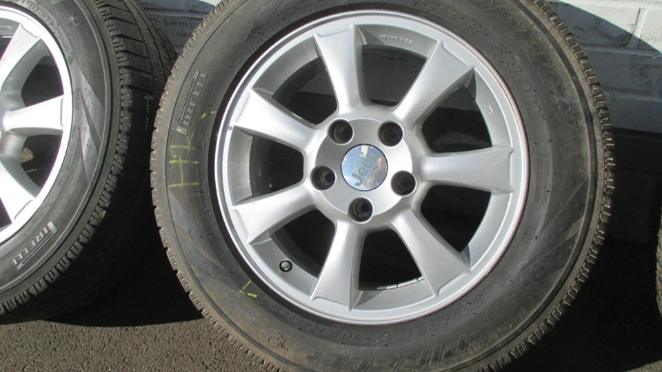 4x BBS JEEP Cherokee Alufelgen 7,5x17 Kompletträder Winterreifen 235/65R17 - Bild 4 von 4