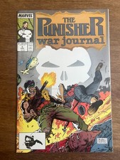 Punisher War Journal 4 Marvel Comics Carl Potts Jim Lee Cover 1989