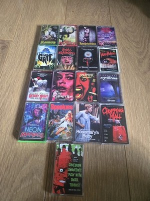 Terror Vision Film Soundtrack US 17x Cassette BUNDLE - HORROR FILM OST 