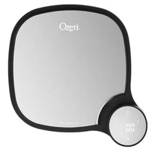 Ozeri Stainless Steel Kitchen Scale, 0.1 g (0.01 oz) Weighing Technology