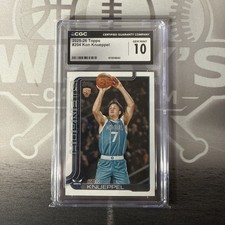 Topps 2025-26 #204 Kon Knueppel RC Charlotte Hornets CGC 10 Basketball Card